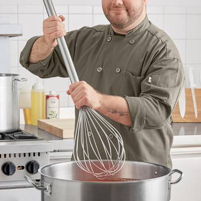 Choice 48" Stainless Steel Piano Whip / Whisk