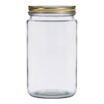 Libbey 32 oz. Drinking Jar with Lid