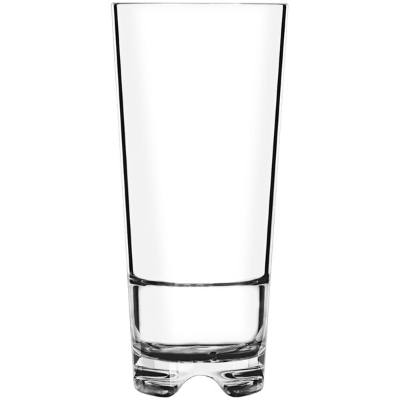 Libbey Infinium DX 16 oz. Tritan™ Plastic Stackable Cooler Glass