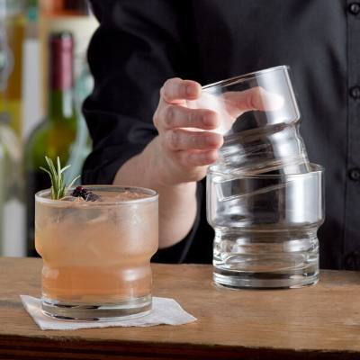 Libbey Newton 12 oz. Stackable Rocks / Double Old Fashioned Glass