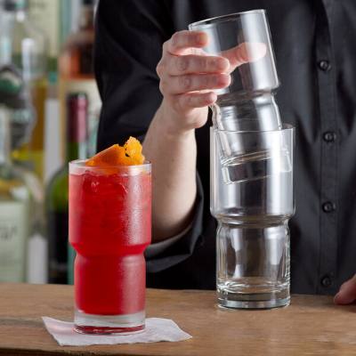 Libbey 12039 Newton 12 oz. Stackable Beverage / Cooler Glass