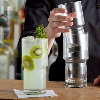 Libbey 12040 Newton 16 oz. Stackable Beverage / Cooler Glass