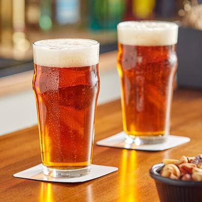 Libbey 14806HT No-Nik 16 oz. English Pub / Nonic Glass