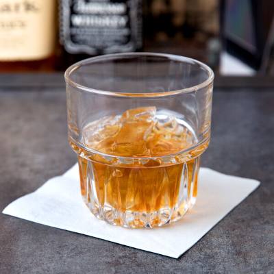 Libbey 15435 Everest 12 oz. Stackable Rocks / Old Fashioned Glass