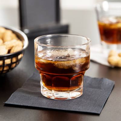 Libbey 15659 Gibraltar 9 oz. Stackable Rocks / Old Fashioned Glass