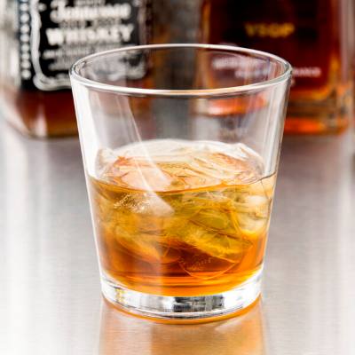 Libbey 15766 Restaurant Basics 9 oz. Stackable Rocks / Old Fashioned Glass