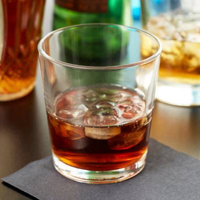 Libbey 15769 Restaurant Basics 12 oz. Stackable Rocks / Double Old Fashioned Glass