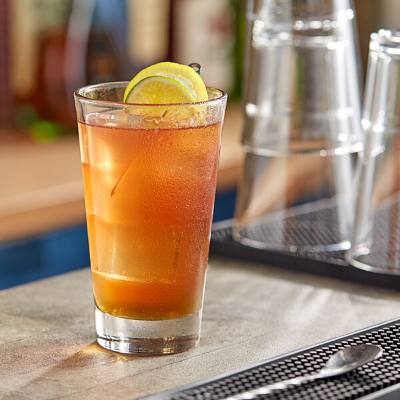 Libbey Restaurant Basics 16 oz. Rim Tempered Stackable Mixing Glass / Pint Glass