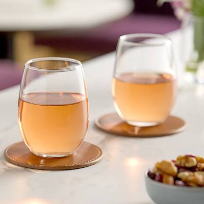 Libbey 207 9 oz. Stemless White Wine Glass