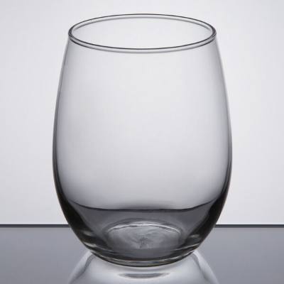 Libbey 213 15 oz. Stemless White Wine Glass