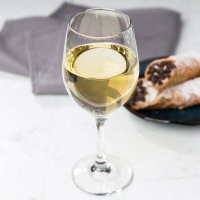 Libbey 3057-1178N Perception 11 oz. Wine Glass with Pour Lines