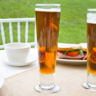 Libbey 3828 Catalina 12 oz. Footed Pilsner Glass