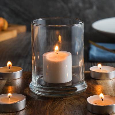 Libbey 477 Status 8 oz. Glass Votive Holder