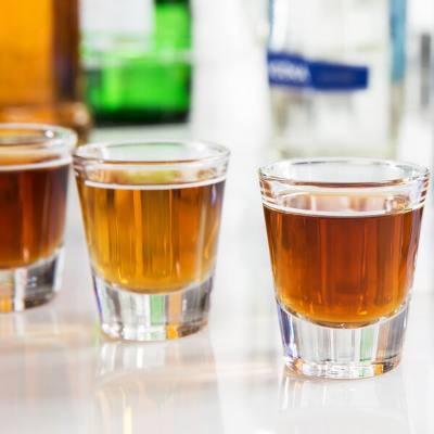Libbey 5120/A0007 1.5 oz. Shot Glass with 1 oz. Pour Line