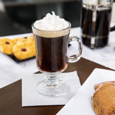 Libbey 5295 8.5 oz. Irish Glass Coffee Mug