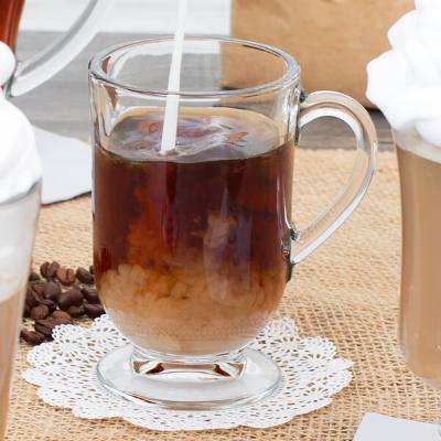 Libbey 5304 10.5 oz. Irish Glass Coffee Mug
