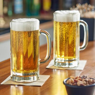 Libbey 5327 22 oz. Paneled Beer Mug