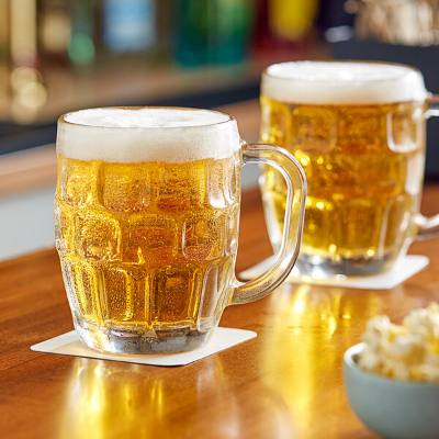 Libbey 5355 19.25 oz. Dimple Beer Mug