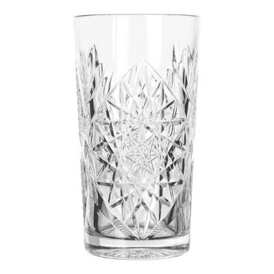 Libbey 5633 Hobstar 16 oz. Cooler Glass