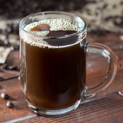Libbey 5724 10 oz. Glass Coffee Mug