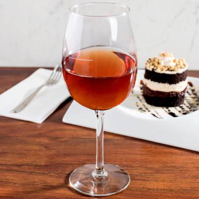 Libbey 7533-1178N Vina 16 oz. Wine Glass with Etched Pour Lines