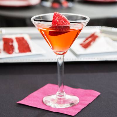 Libbey 8485 Grande Collection 8.5 oz. Salud Grande Martini Glass