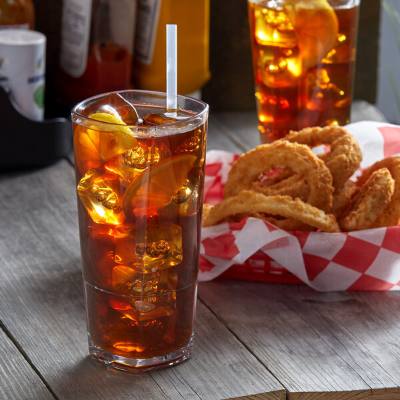 Libbey 92444 Infinium Torque 16 oz. Tritan™ Plastic Stackable Beverage Glass