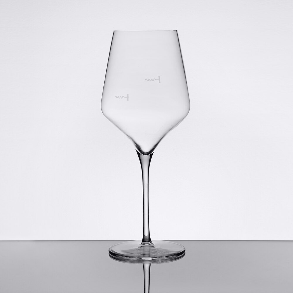 Reserve by Libbey 9323/U225A Acura Prism 16 oz. Pour Control 9 oz. / 6 oz. Wine Glass - 12/Case
