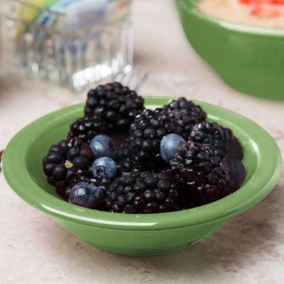 Libbey 903046013 Cantina 5 oz. Sage Uncarved Porcelain Fruit Bowl