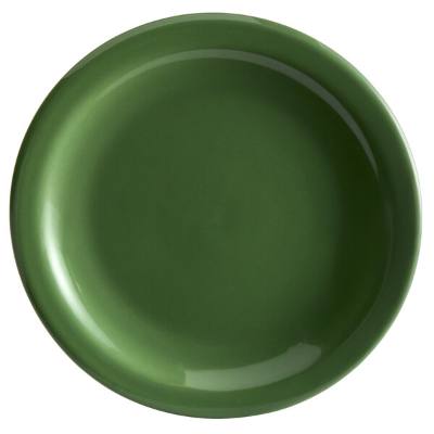 Libbey 903046909 Cantina 6 1/4" Sage Uncarved Porcelain Plate