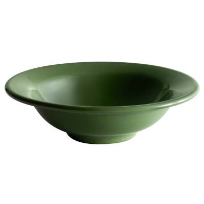 Libbey 903046919 Cantina 12 oz. Sage Uncarved Porcelain Grapefruit Bowl