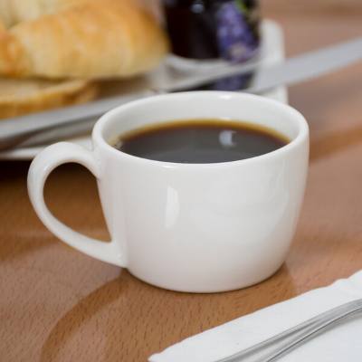 Libbey Slenda 2.75 oz. Royal Rideau White Low Espresso Cup