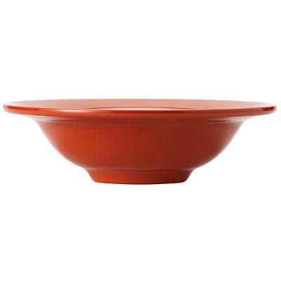 Libbey Cantina 12 oz. Cayenne Uncarved Melamine Grapefruit Bowl