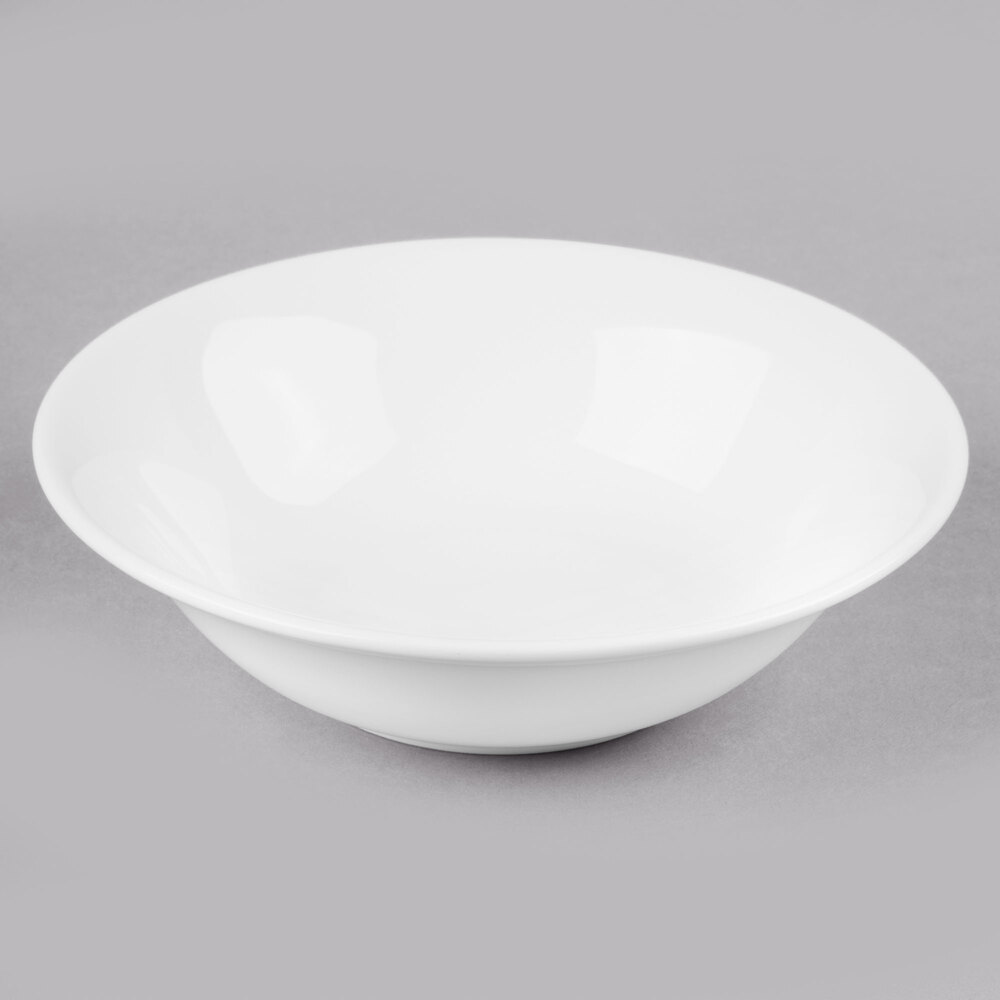 Reserve by Libbey 911190006 International 13.75 oz. Bone China Round Grapefruit Bowl - 36/Case