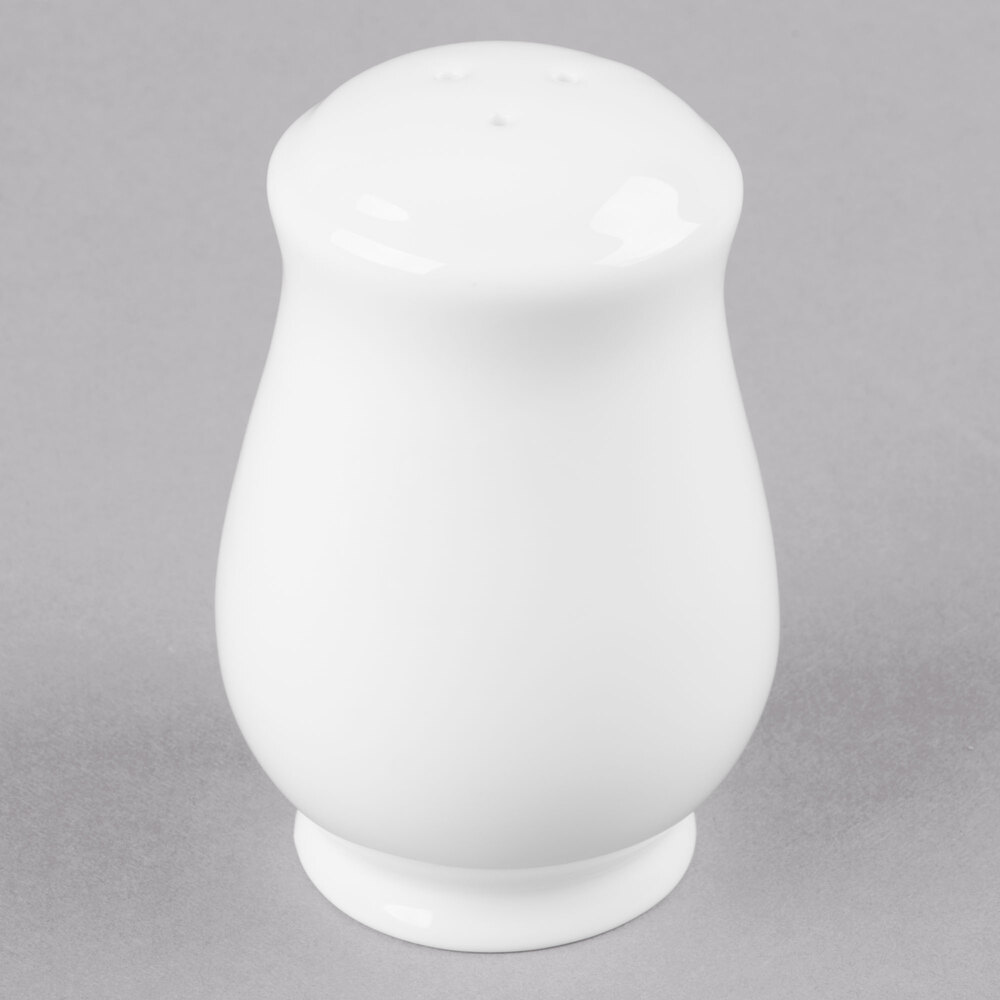 Reserve by Libbey 911190027 International 2 1/4" Bone China Pepper Shaker - 36/Case