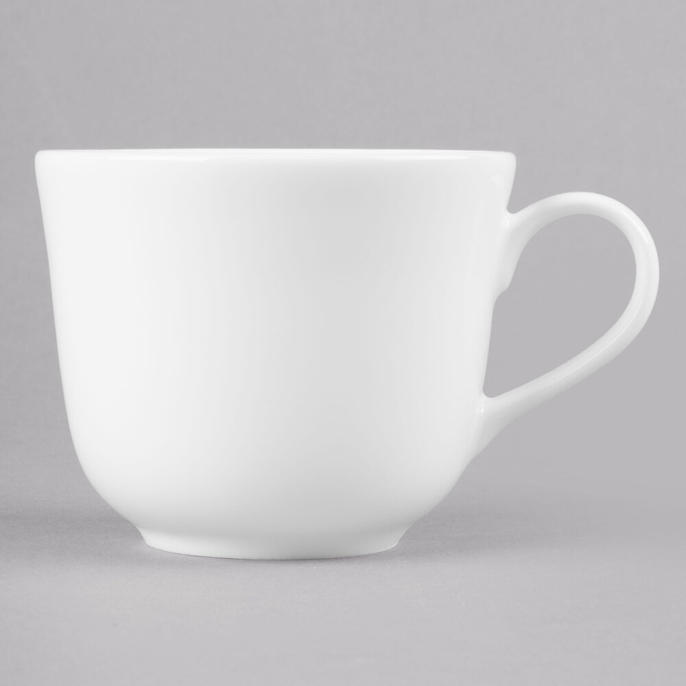 Reserve by Libbey 911190028 International 8 oz. Bone China Round Tea Cup - 36/Case