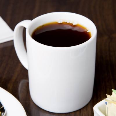 Libbey 911194025 Reflections 13 oz. Aluma White Porcelain Mug