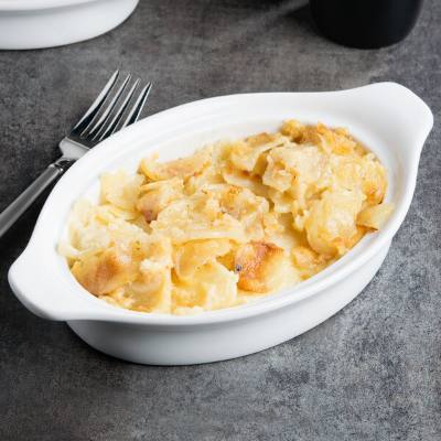Libbey 911194804 Reflections 8 oz. Aluma White Medium Porcelain Rarebit