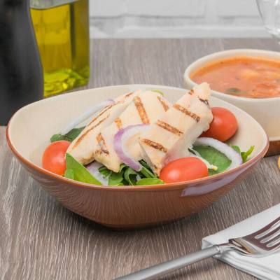 Libbey 922222355 Terracotta 4 oz. Pine Tan Bowl