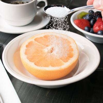 Libbey 950038007 Cascade 10 oz. Ivory (American White) Round Flint Porcelain Grapefruit Bowl