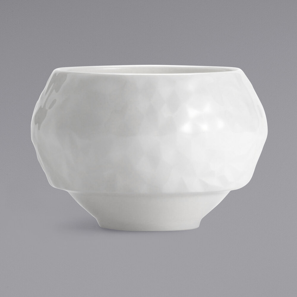 Reserve by Libbey 988001705 Status 11 oz. Royal Rideau White Porcelain Stackable Bouillon - 36/Case