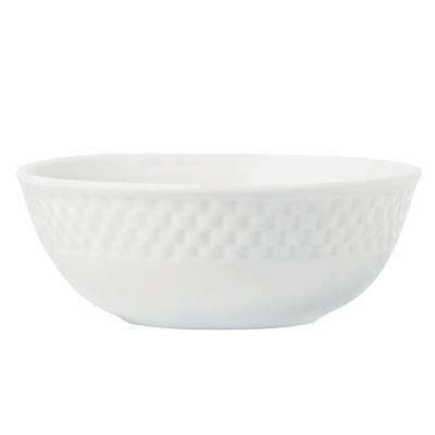 Libbey 999013760 EOS Constellation 15 oz. Lunar Bright White Porcelain Cereal Bowl