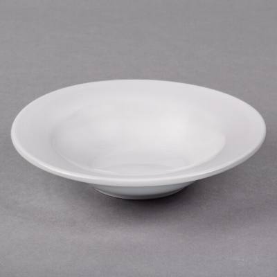 Libbey 999023882 Rigel Constellation 6 oz. Lunar Bright White Porcelain Grapefruit Bowl