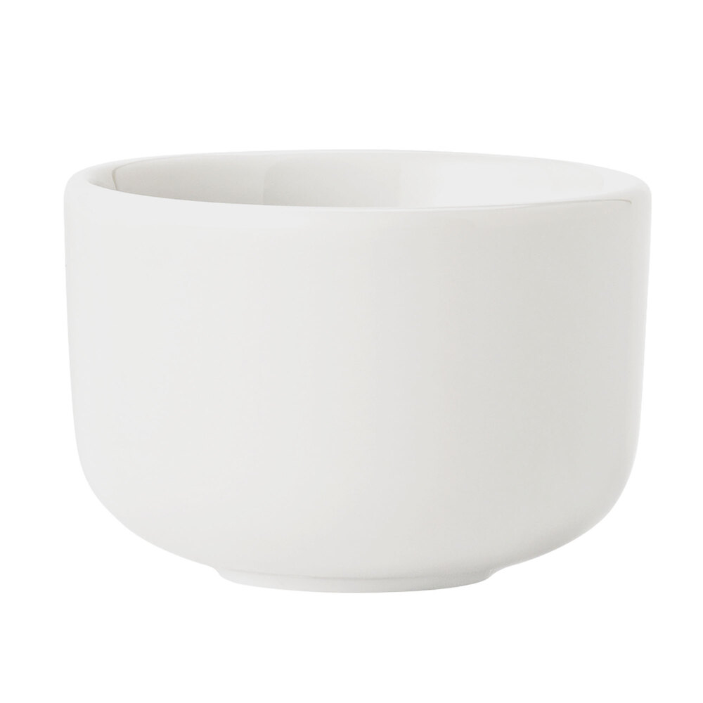 Libbey 999333482 Constellation 3 oz. Lunar Bright White Porcelain Sauce Dish - 36/Case