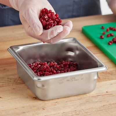 Vollrath 30622 Super Pan V® 1/6 Size 2.5" Deep Anti-Jam Stainless Pan, 22 ga