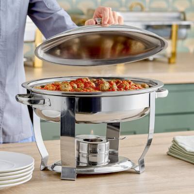 Vollrath 46501 Orion Lift-Off 4 Qt. Small Oval Chafer