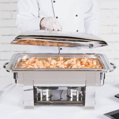 Vollrath 46518 Orion Lift-Off 9 Qt. Rectangular Full Size Chafer