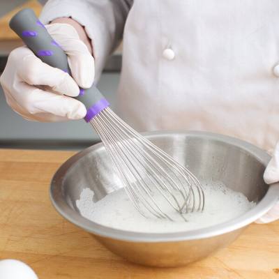 Vollrath 47002 Jacob's Pride 10" Piano Whisk, Nylon Handle
