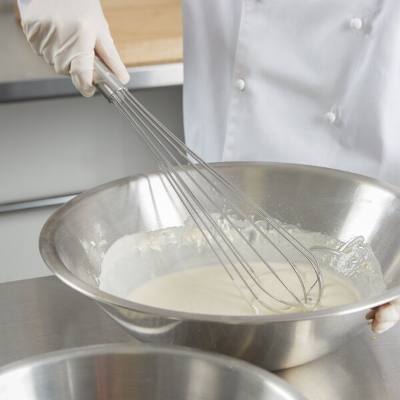 Vollrath 47284 Jacob's Pride 18" French Whisk, Stainless Handle