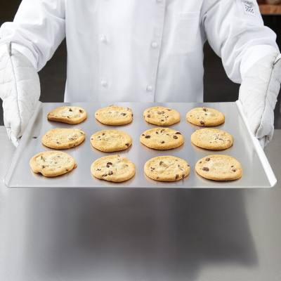 Vollrath 68085 Wear-Ever 10 Gauge 14" x 17" Rimless Aluminum Cookie Sheet